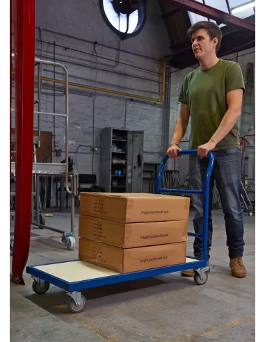 GPC Platform Truck – Wood Deck & Steel Frame
