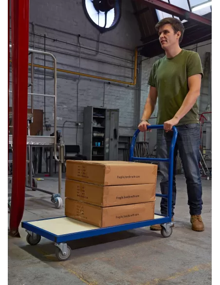 GPC Platform Truck – Wood Deck & Steel Frame