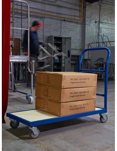GPC Platform Truck – Wood Deck & Steel Frame