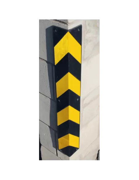 Moravia Corner Protectors – TRAFFIC-LINE Rubber with Reflective Strips