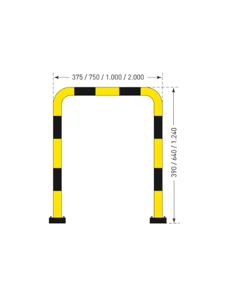 Moravia BLACK BULL FLEX Guards – Shock Absorbing Steel Safety