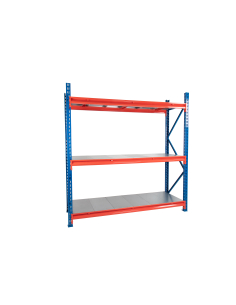 Anco - TS Longspan- Starter Bay - Solid Steel Shelves