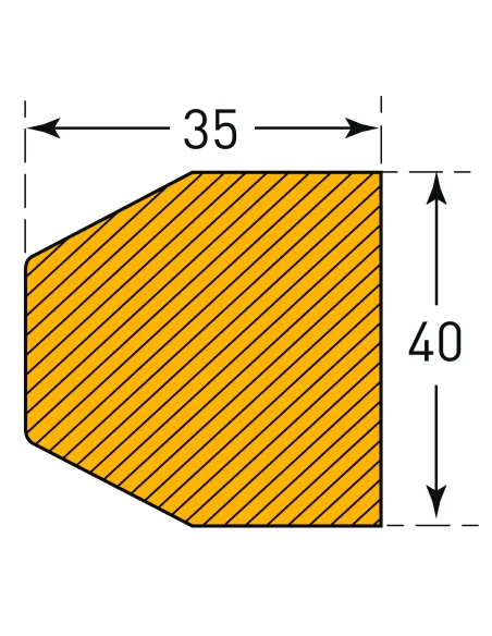 Moravia Impact Protection – PU Foam Profiles with Adhesive Backing