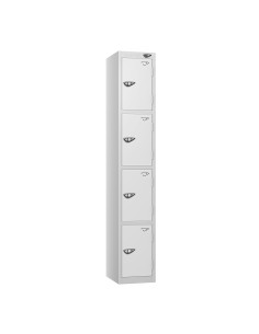 Locit Pure - Four Door Lockers - Flat Top 2