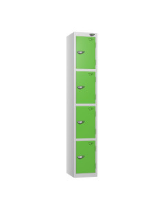 Locit Pure - Four Door Lockers - Flat Top