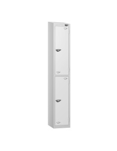 Locit Pure - Two Door Lockers - Slopping Top 2