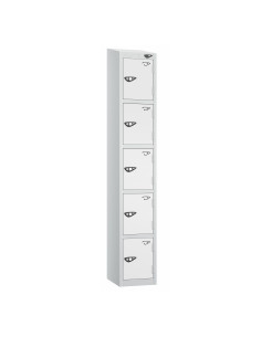 Locit Pure - Five Door Lockers - Slopping Top 2