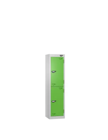 Locit Pure - Half Height Lockers - Two Door Locker Locks Cam lock Door ...