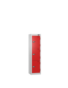 Locit Pure - Half Height Lockers - Three Door
