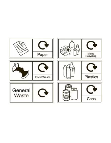 GPC - Open Top Recycling Bins - 30 Litre