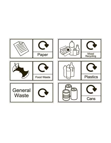 GPC - Open Top Recycling Bins - 30 Litre