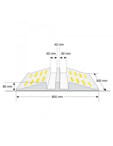 Moravia - Traffic line - Hose/Cable ramp