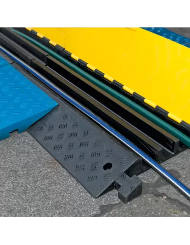 Moravia - TRAFFIC-LINE Wheelchair Ramps for Cable/Hose Ramps - Pack of 2