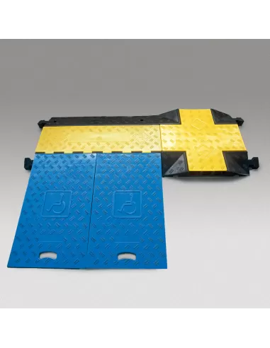 Moravia - TRAFFIC-LINE Wheelchair Ramps for Cable/Hose Ramps - Pack of 2