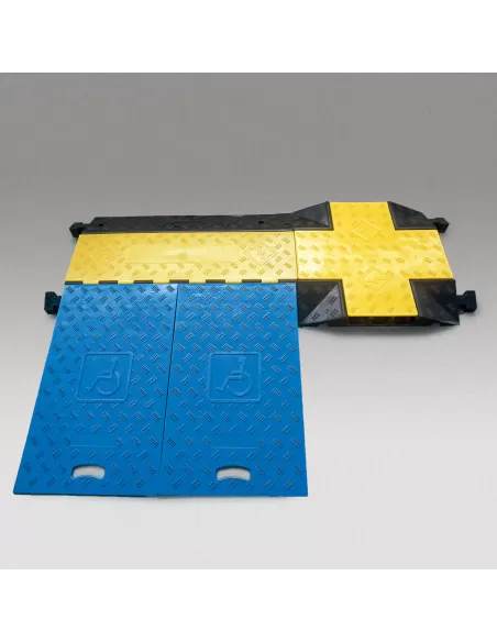 Moravia - TRAFFIC-LINE Wheelchair Ramps for Cable/Hose Ramps - Pack of 2