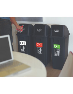 GPC - Recycling Bins - Set of 3 60Ltr