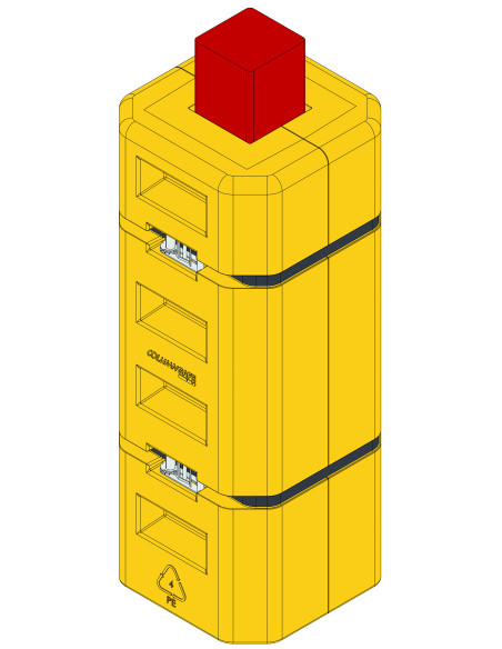 Beaverswood - Polywrap Spacesaver  Column Protectors