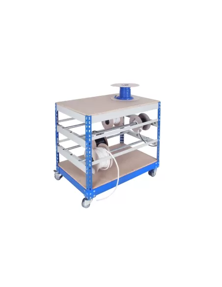 Mobile Cable Reel Rack - Perfect as an electricians trolley or cable ...